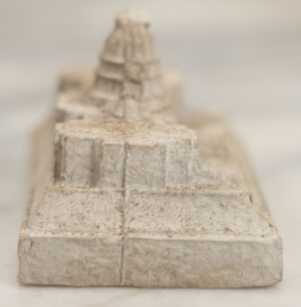 Lot 201 - Vintage United States Capitol Building Made O Macerated Paper Currency, Estimated Value Of Money Used $10,000