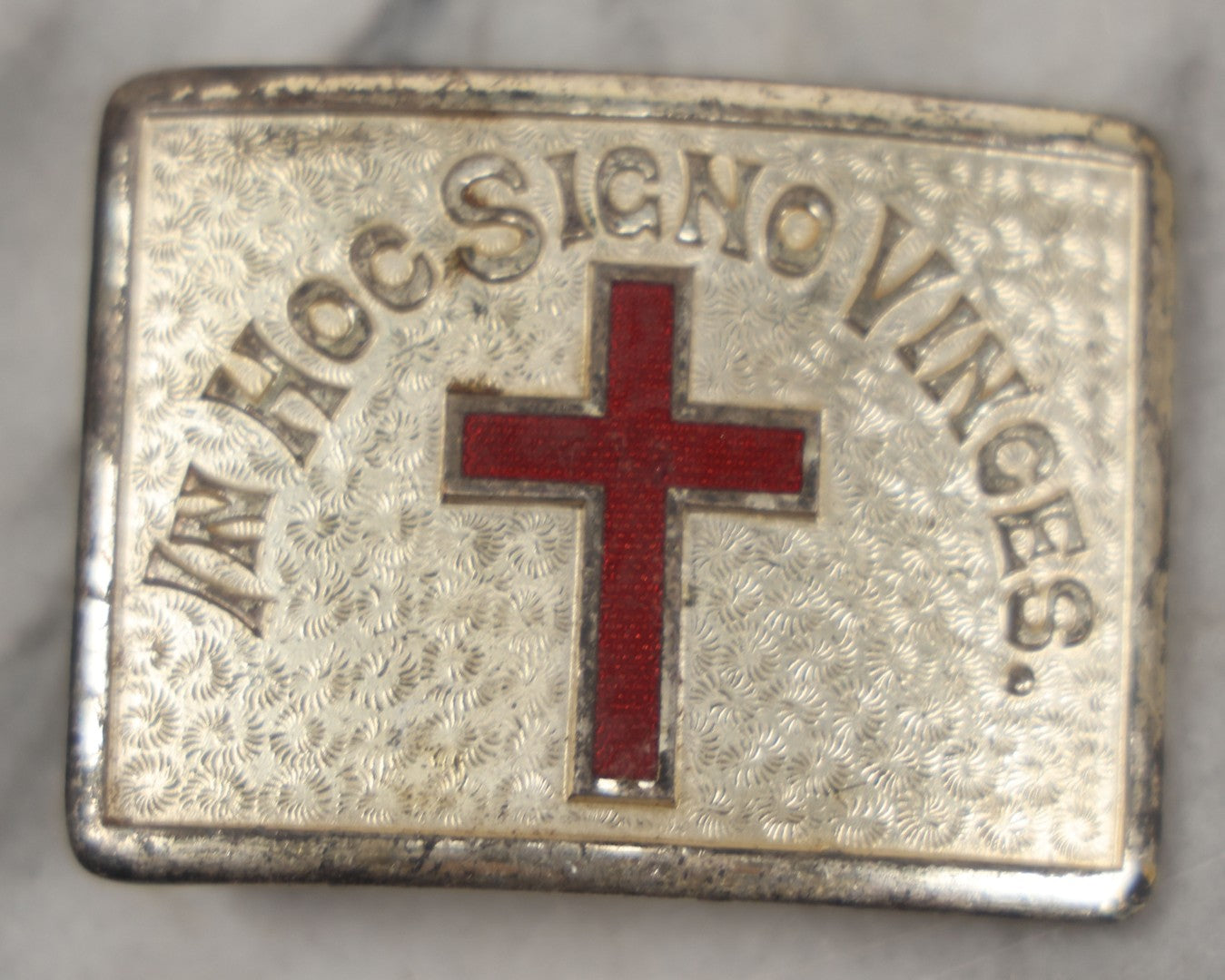 Lot 203 - Grouping Of Eleven Vintage And Antique Knights Templar Masonic Fraternal Metal Belt Buckles