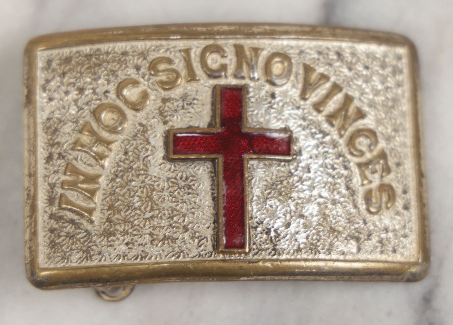 Lot 203 - Grouping Of Eleven Vintage And Antique Knights Templar Masonic Fraternal Metal Belt Buckles