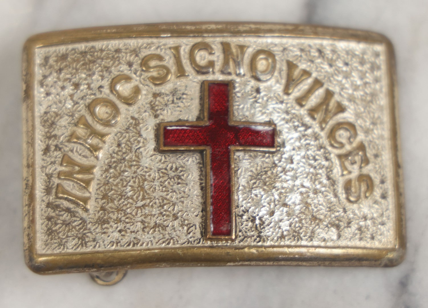 Lot 203 - Grouping Of Eleven Vintage And Antique Knights Templar Masonic Fraternal Metal Belt Buckles