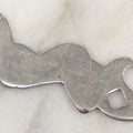 Lot 205 - Vintage Novelty Risque Pin Up Metal Advertising Bottle Opener, Advertising The Gibson Bar, Omaha, Nebraska