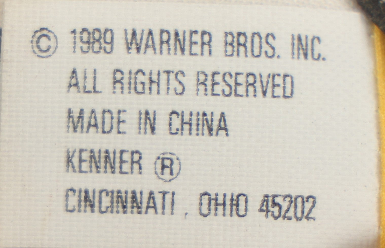 Lot 207 - Vintage Beetlejuice Plush Doll Pull Toy With Pull String, Spinning Head, Says "It's Showtime" Catchphrase," Copyright 1989, Warner Bros., Inc., Note Hair Madly Matted