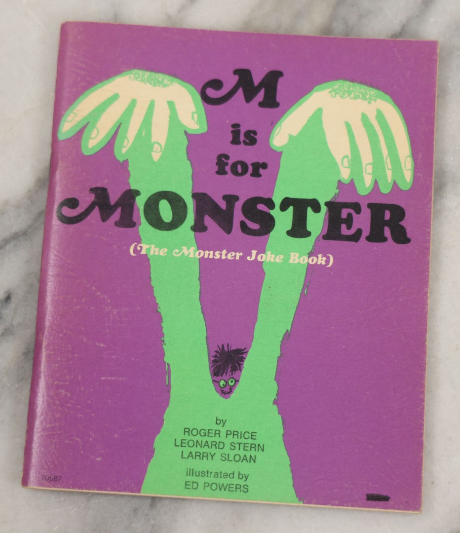 Lot 208 - Pair Of Vintage Paperback Spooky Books Including "The Monster Joke Book" And Charles Addams' "Black Maria"