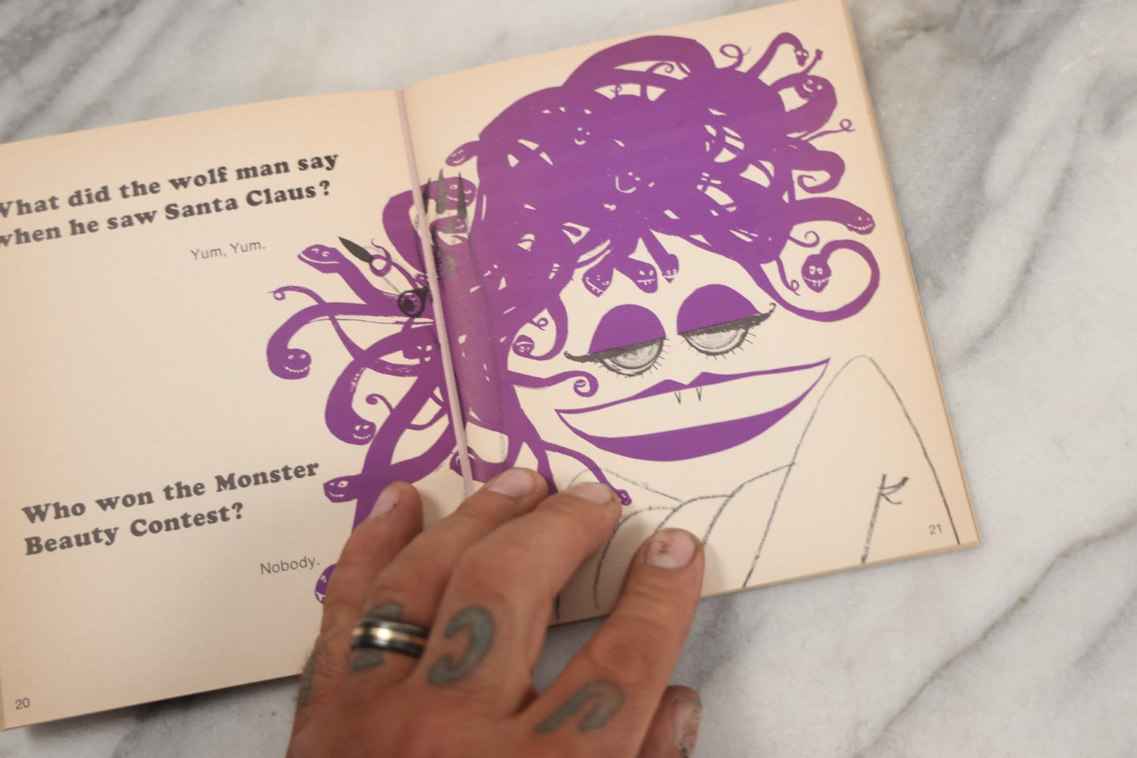 Lot 208 - Pair Of Vintage Paperback Spooky Books Including "The Monster Joke Book" And Charles Addams' "Black Maria"