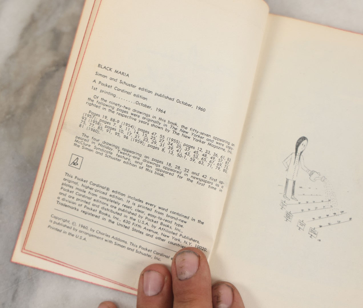 Lot 208 - Pair Of Vintage Paperback Spooky Books Including "The Monster Joke Book" And Charles Addams' "Black Maria"