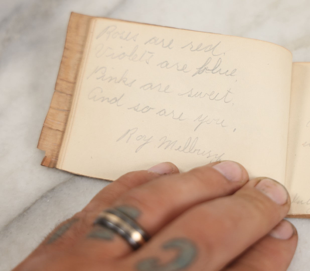 Lot 210 - Antique "Proof Of Life" Lot Of The Pinkham Family Containing Human Hair Keepsakes, Various Ephemera, Notes, In Ruth Hawthorne Candies Box