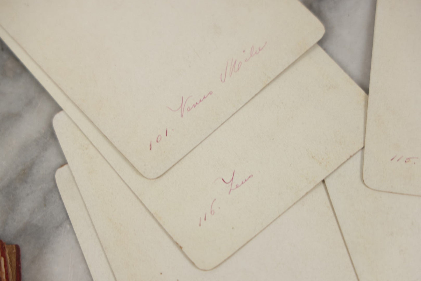 Lot 213 - Antique "Gallery Of Sculpture" Cabinet Card Photograph Pack Containing Eight Photos Of Famous Fine Art Busts, Including Zeus, Juno, Others, Stroefer & Kirchner, Publishers, New York, Series Iv