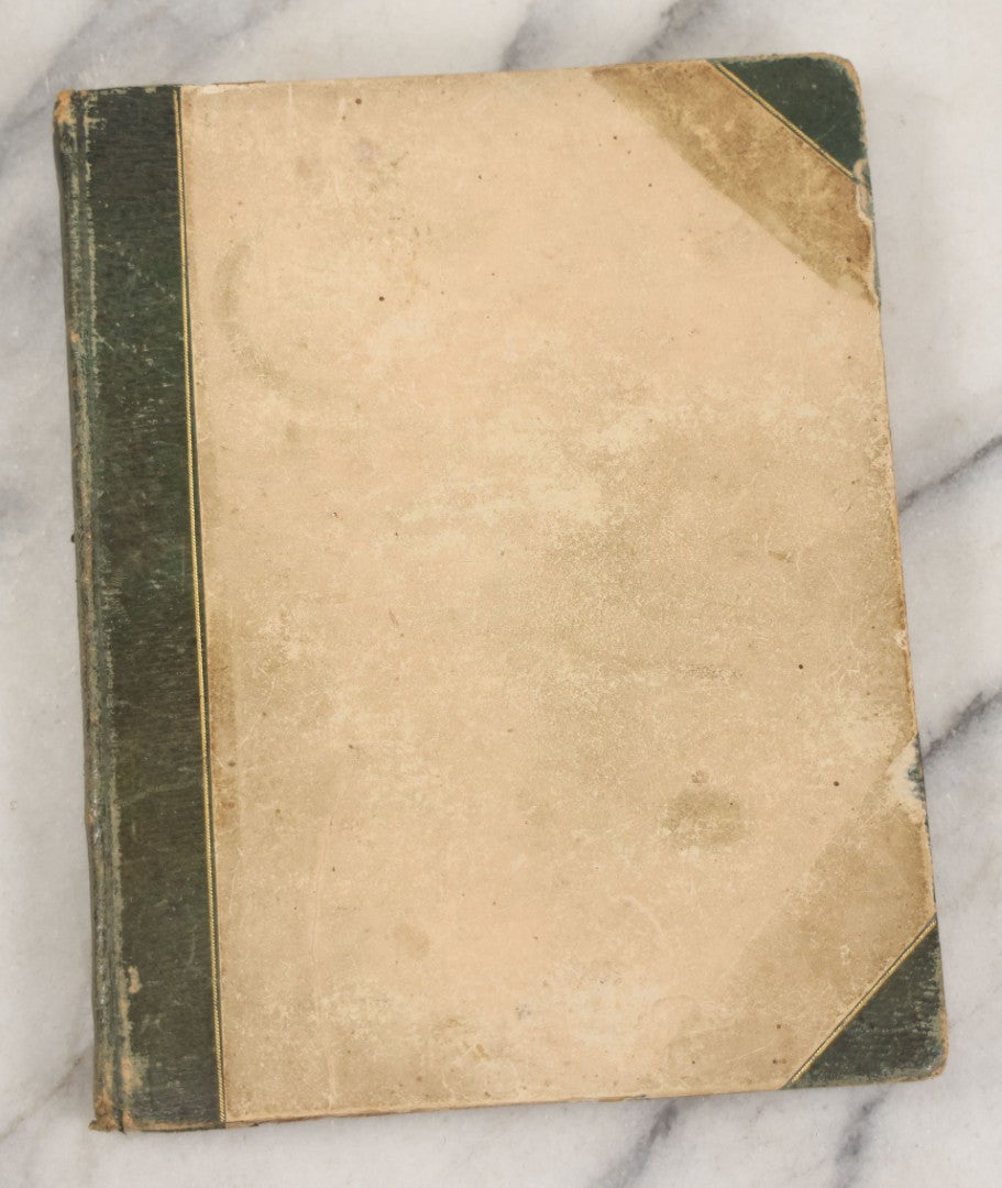 Lot 215 - Early Antique Autograph Album With Dozens Of Poems, Signatures, And More, With Engravings Throughout, 1830s