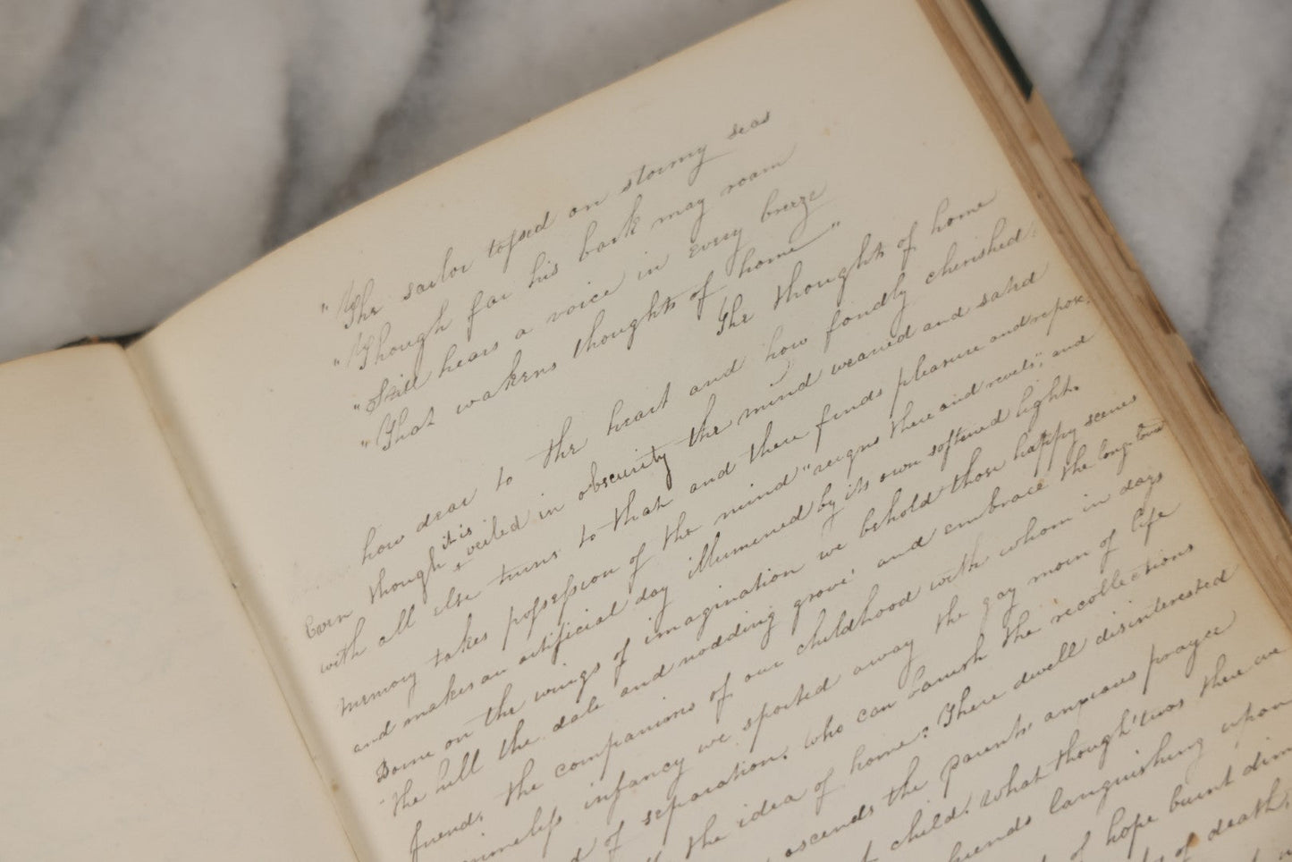 Lot 215 - Early Antique Autograph Album With Dozens Of Poems, Signatures, And More, With Engravings Throughout, 1830s