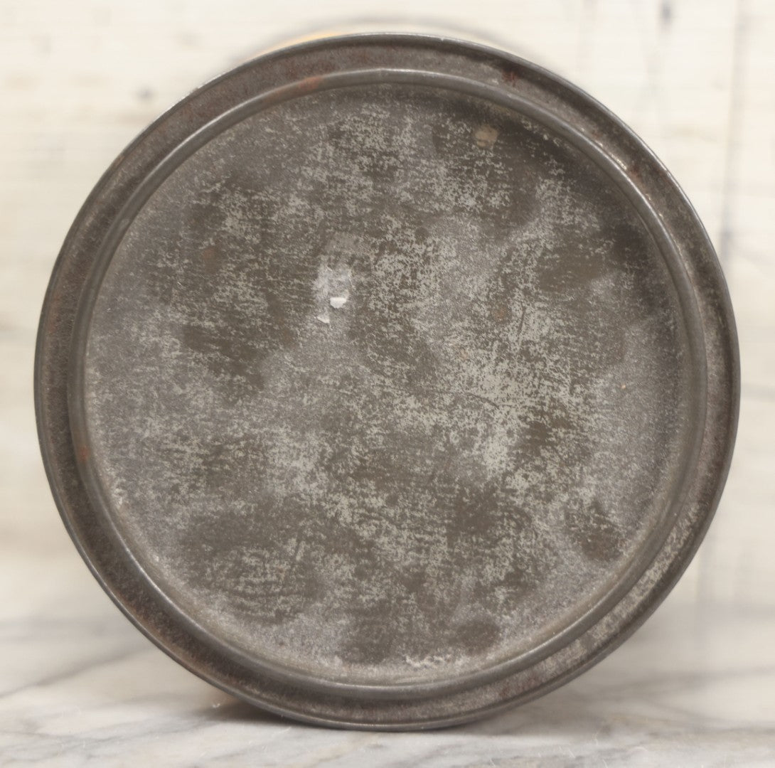 Lot 219 - Vintage Butterscotch Bridge Cookies 1 Lb Advertising Tin, Paul Schulze Biscuit Co., Chicago