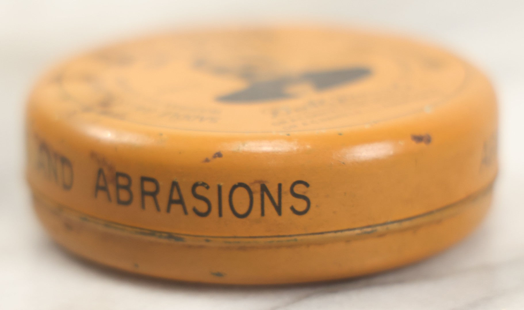 Lot 223 - Pair Of Antique Advertising Tins Including Dr. A.C. Daniels' Gall Salve And U.S. Saddle Soap