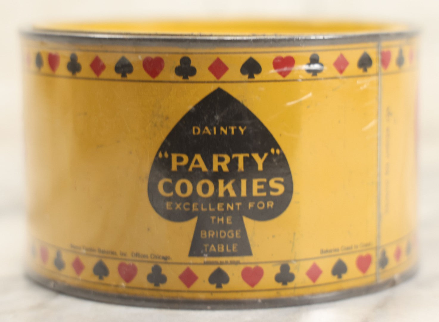 Lot 224 - Vintage Dainty "Party" Cookies "Excellent For The Bridge Table," Mama Cookie Bakeries, Inc., Chicago