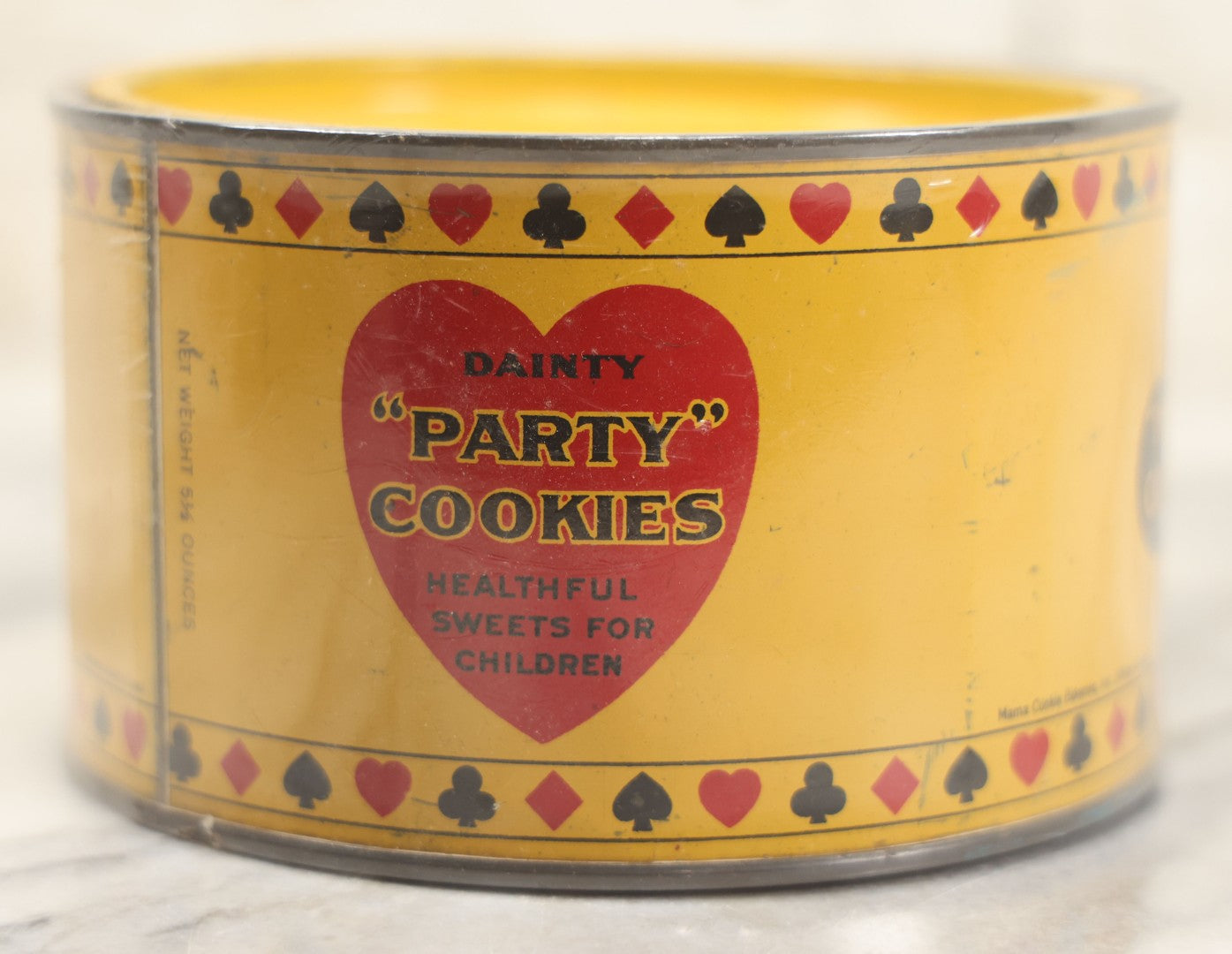 Lot 224 - Vintage Dainty "Party" Cookies "Excellent For The Bridge Table," Mama Cookie Bakeries, Inc., Chicago