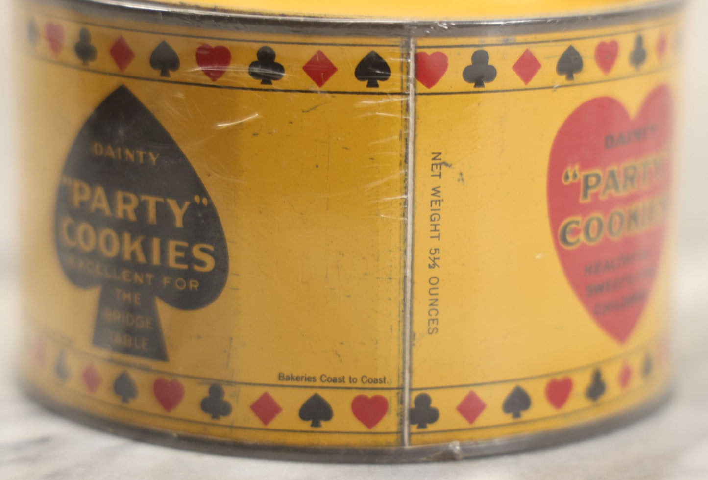 Lot 224 - Vintage Dainty "Party" Cookies "Excellent For The Bridge Table," Mama Cookie Bakeries, Inc., Chicago