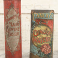 Lot 225 - Pair Of Antique Kennedy Cookie Advertising Tins, Including Kennedy's Malto-Bovine Biscuit And Kennedy's Ginger Wafers, With Paper Label, Cambridgeport, Massachusetts And Chicago, Illinois