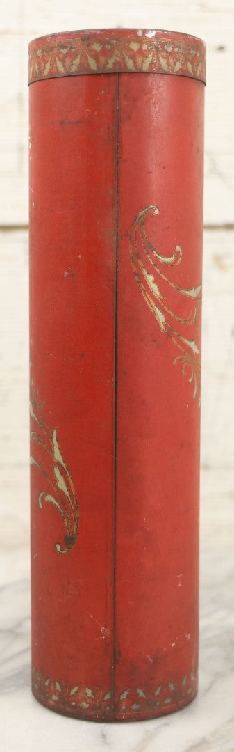 Lot 225 - Pair Of Antique Kennedy Cookie Advertising Tins, Including Kennedy's Malto-Bovine Biscuit And Kennedy's Ginger Wafers, With Paper Label, Cambridgeport, Massachusetts And Chicago, Illinois