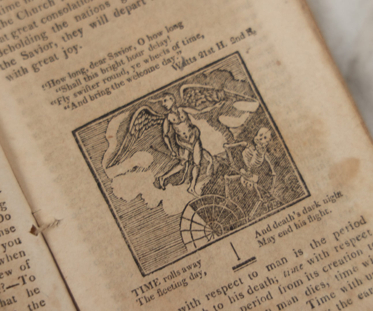 Lot 232 - "The Youth's Primer" Early Antique Soft Cover Booklet By Jonathan Fisher, Minister Of Gospel At Blue Hill, Maine, "Adorned With Cuts," Samuel T. Armstrong, Publisher, Boston, 1817