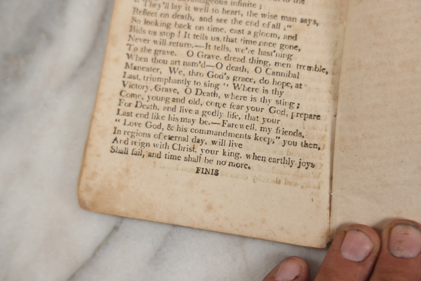 Lot 233 - "Essay On Man: In Four Epistles, To Which Is Added The Universal Prayer" Early Antique Soft Cover Booklet By Alexander Pope, Esquire, Printed By Salmon Wilder, Jaffrey, New Hampshire, 1813, With Original Paper Sleeve