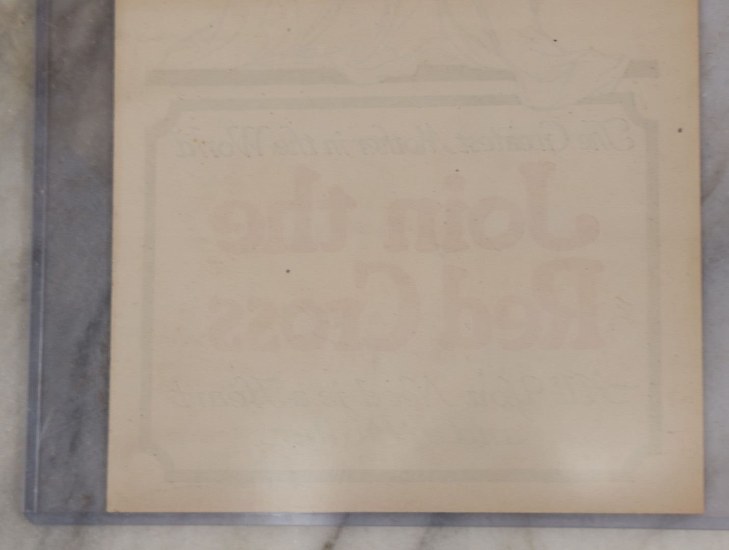 Lot 234 - Antique World War One Era Red Cross Small Size Lithograph Poster, "The Greatest Mother In The World, Join The Red Cross"