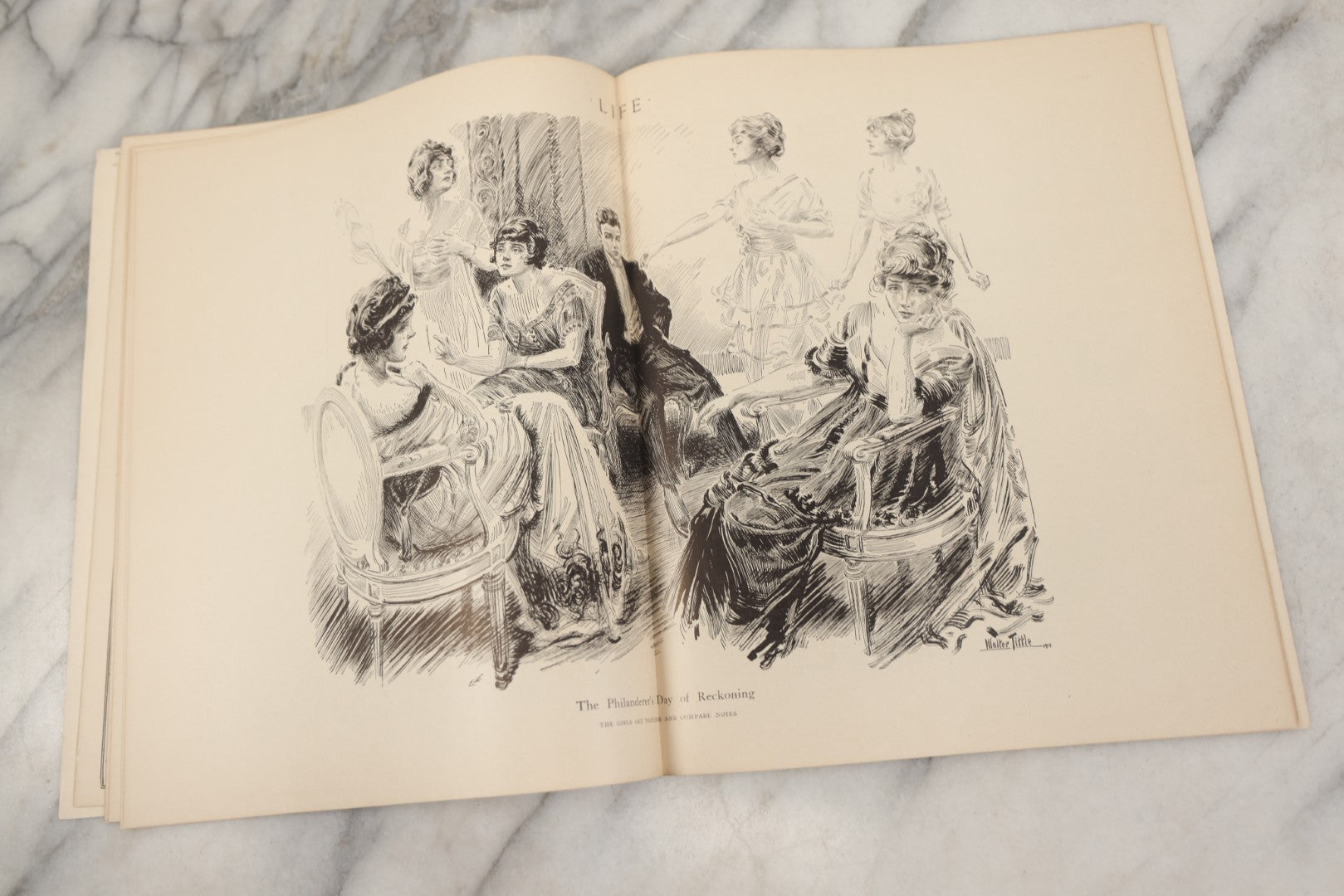 Lot 237 - Antique Life Magazine, Vol. 6, No. 1647, May 21, 1914, With Cover Illustrated By Otho Cushing