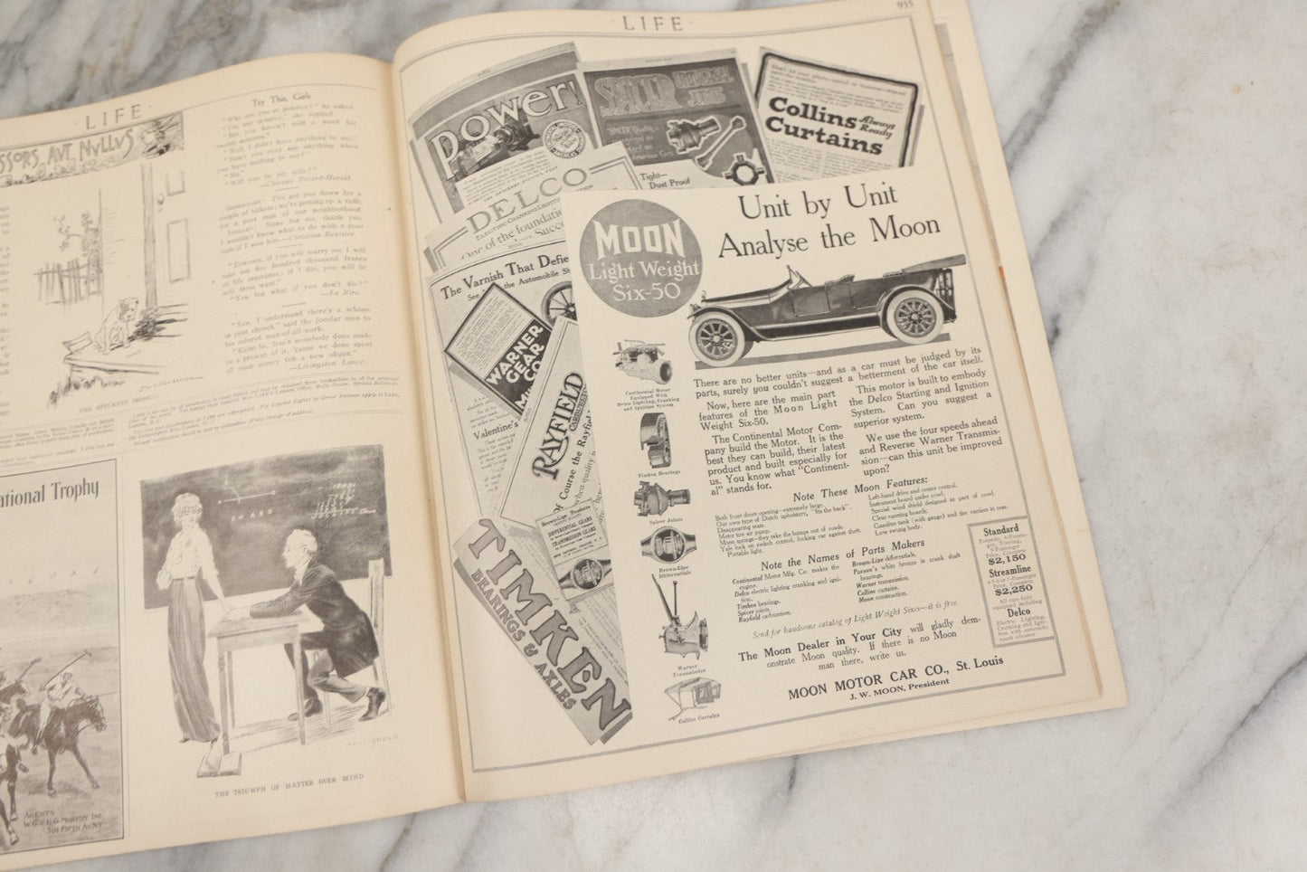 Lot 237 - Antique Life Magazine, Vol. 6, No. 1647, May 21, 1914, With Cover Illustrated By Otho Cushing