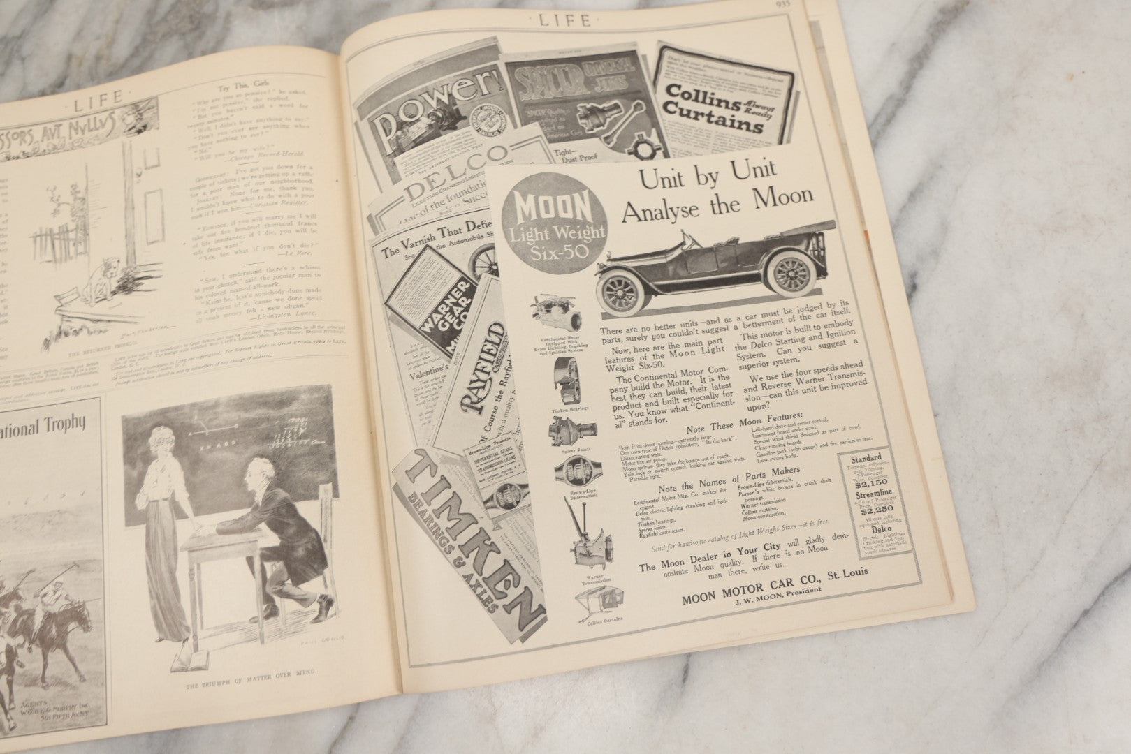 Lot 237 - Antique Life Magazine, Vol. 6, No. 1647, May 21, 1914, With Cover Illustrated By Otho Cushing