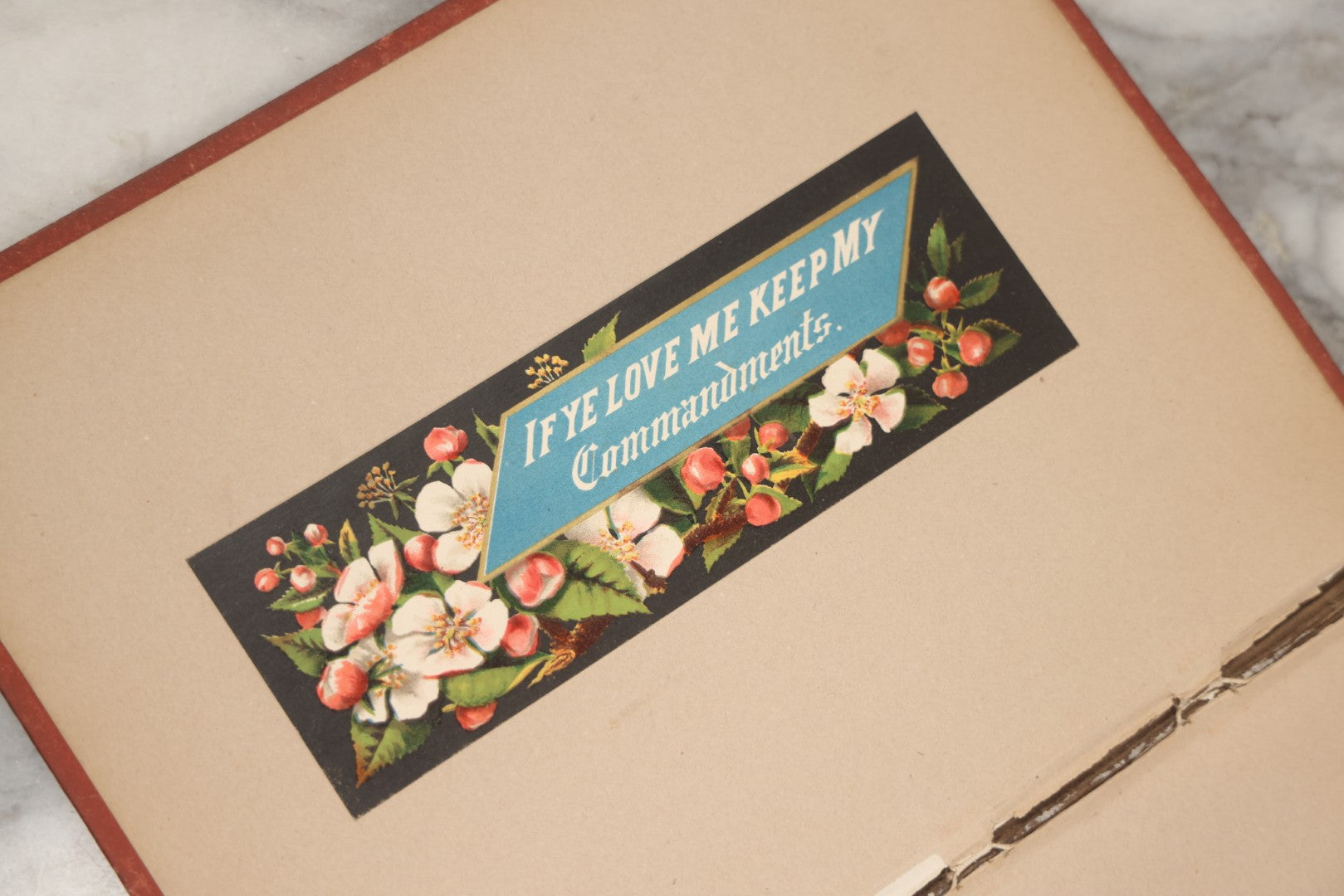 Lot 238 - Antique Victorian Scrapbook Containing Approximately Pieces, Mostly Bold Chromolithographs Of Beautiful Women, Nicely Organized