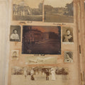 Lot 240 - Antique Snapshot Photo Album And Scrapbook Containing Dozens Of Scraps, Photos, Handwritten Poems And Entries, Watercolor And Other Paintings And Drawings, Circa 1905