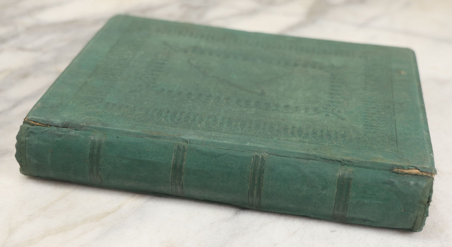 Lot 240 - Antique Snapshot Photo Album And Scrapbook Containing Dozens Of Scraps, Photos, Handwritten Poems And Entries, Watercolor And Other Paintings And Drawings, Circa 1905