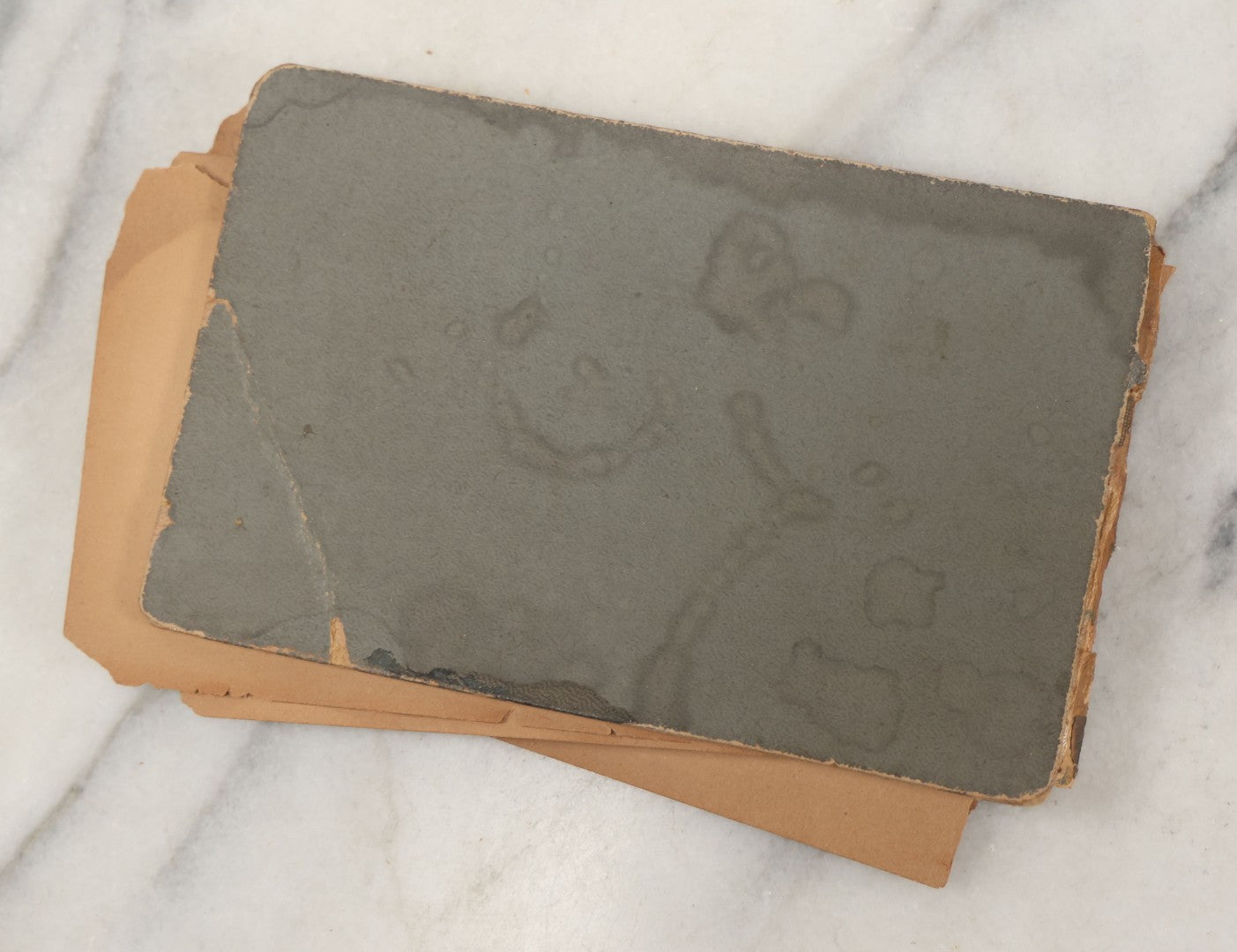 Lot 241 - Antique Snapshot And Cyanotype Photo Album Contained In A Victorian Autograph Book, Containing Photos Of The Students Of West Newbury High School, Massachusetts, Including Creative Group Shots, Beach Scenes, Playful Friends, And More