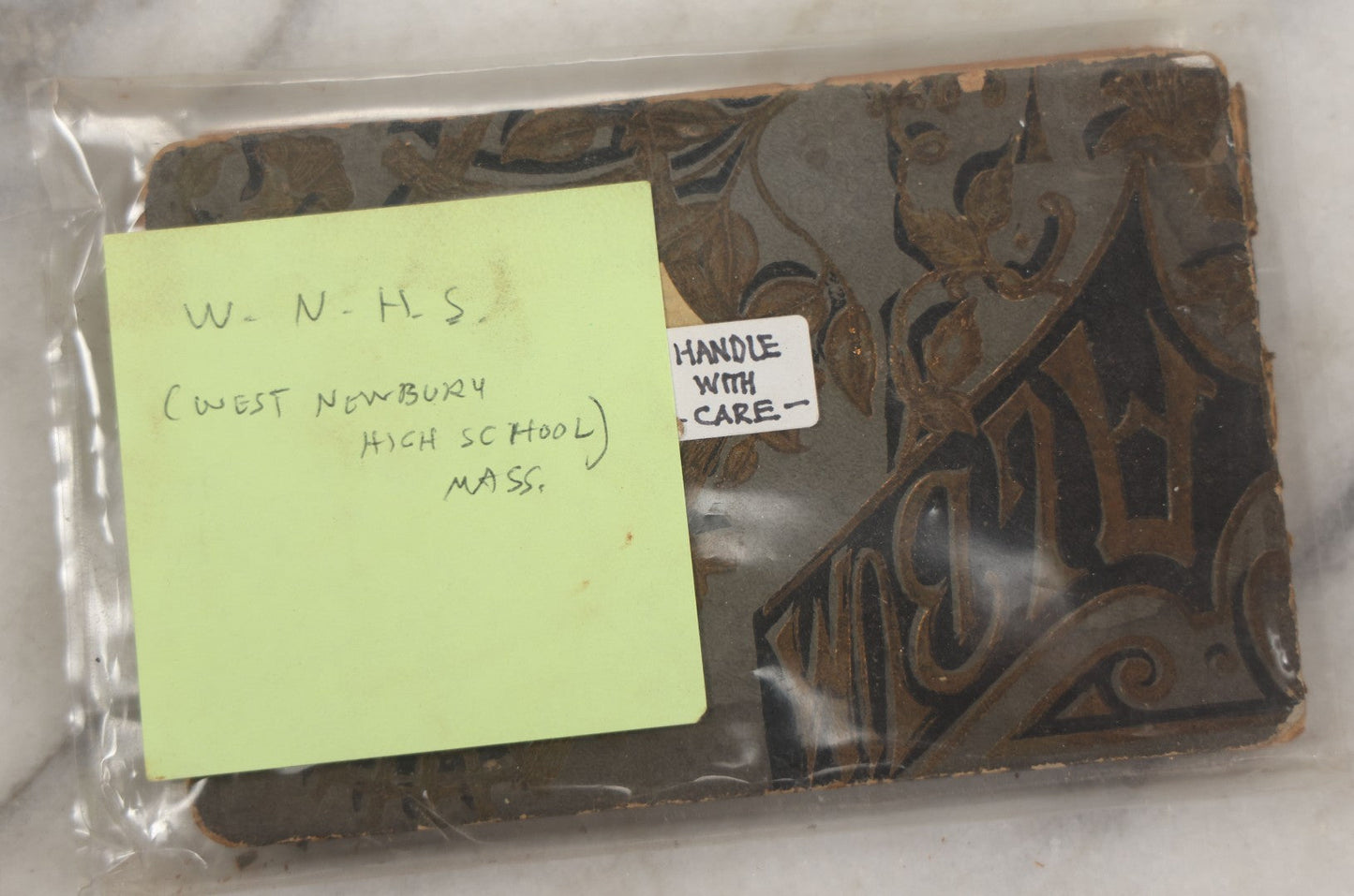 Lot 241 - Antique Snapshot And Cyanotype Photo Album Contained In A Victorian Autograph Book, Containing Photos Of The Students Of West Newbury High School, Massachusetts, Including Creative Group Shots, Beach Scenes, Playful Friends, And More