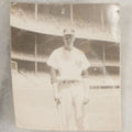 Lot 246 - Single Antique Snapshot Photograph Of A New York Yankees Baseball Player, Circa 1940