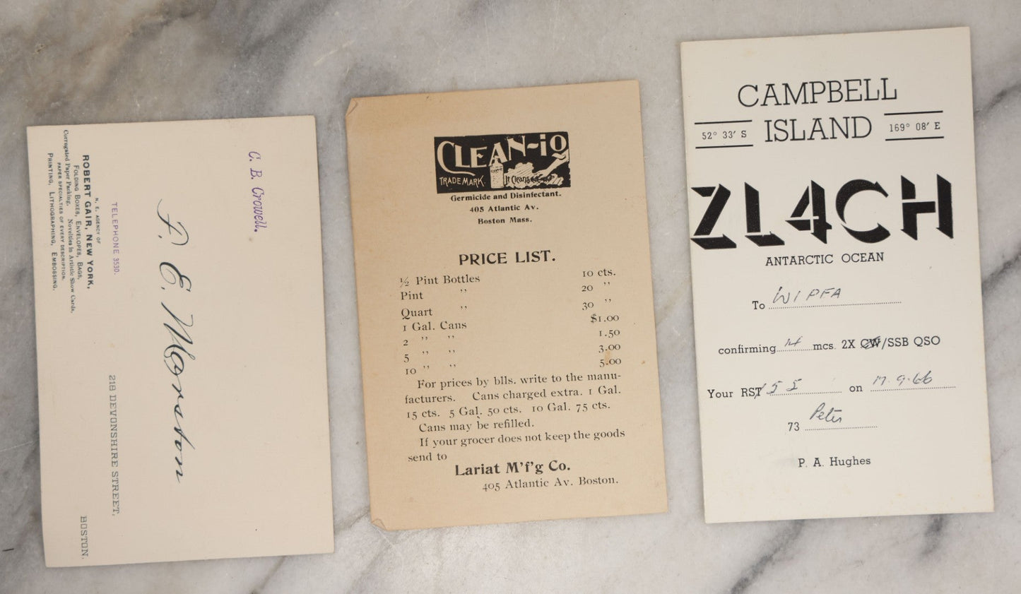 Lot 255 - Grouping Of Approximately 15 Antique And Vintage Ephemera Scraps Including Novelty Paper Glasses, Whiz-Bang Club Banquet Invite, Laconia Steamer Train Ticket, And More