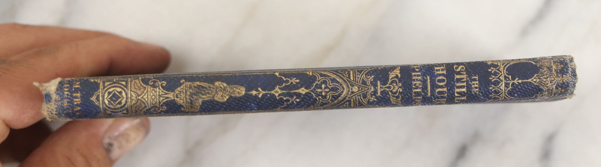 Lot 271 - "The Still Hour, Or Communion With God" Antique Book By Austin Phelps, Andover Theological Seminary Professor, American Tract Society, Publisher, Boston, 1860