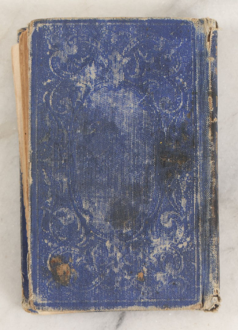 Lot 272 - "The Philipena, Or Friendship's Token: A Present For All Seasons" Antique Miniature Book With Illustrated Color Frontispiece, Prose And Poetry, Cottrell And Company, Publishers, Boston, 1885 Inscription