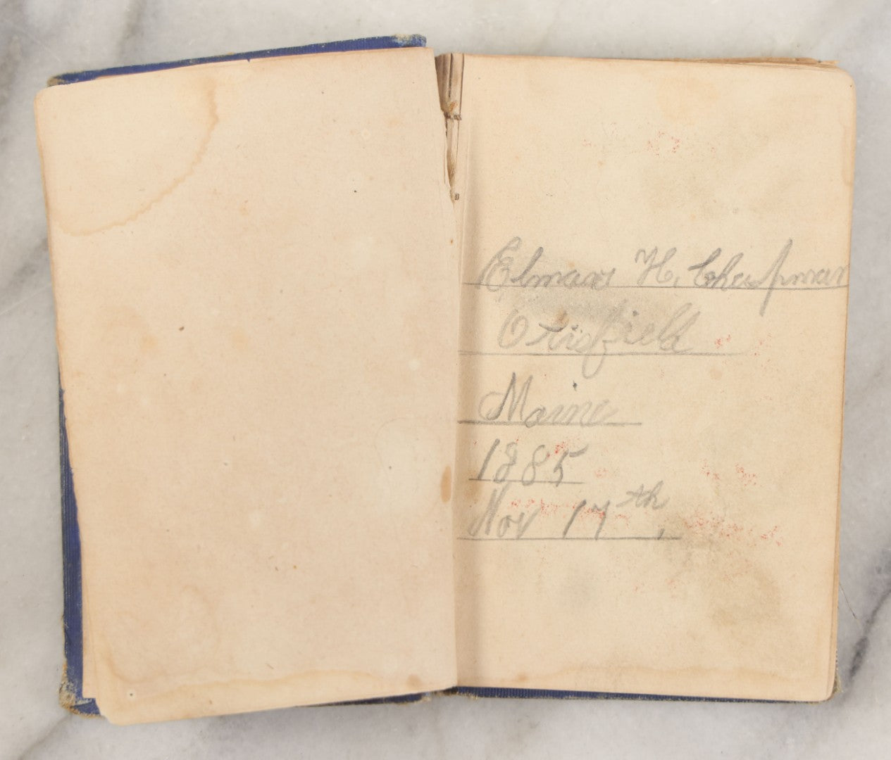 Lot 272 - "The Philipena, Or Friendship's Token: A Present For All Seasons" Antique Miniature Book With Illustrated Color Frontispiece, Prose And Poetry, Cottrell And Company, Publishers, Boston, 1885 Inscription