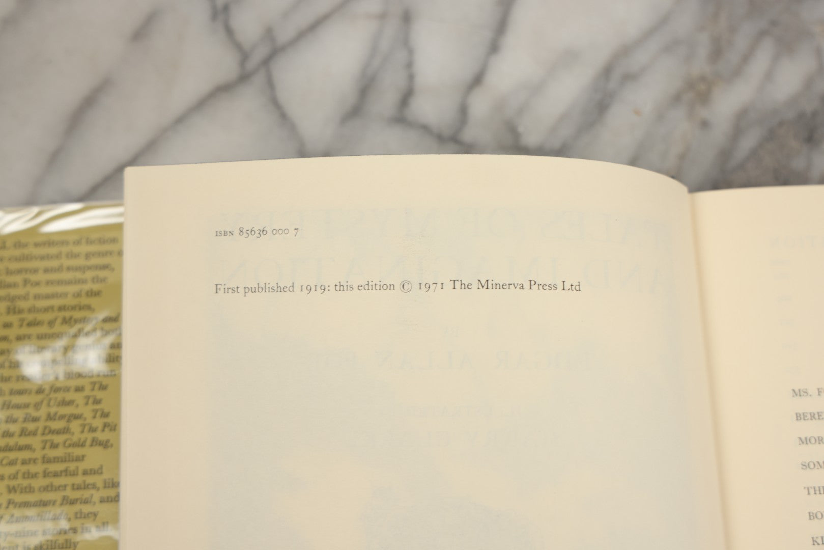 Lot 276 - "Tales Of Mystery And Imagination" By Edgar Allan Poe Illustrated By Harry Clarke, Vintage 1971 Edition, The Minerva Press, Publishers, London