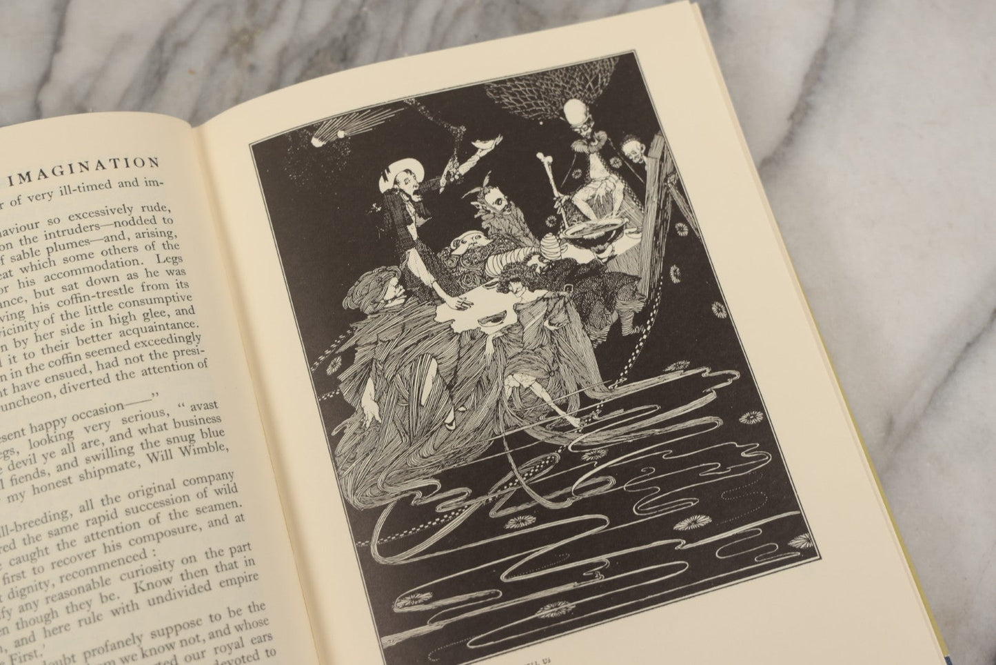 Lot 276 - "Tales Of Mystery And Imagination" By Edgar Allan Poe Illustrated By Harry Clarke, Vintage 1971 Edition, The Minerva Press, Publishers, London