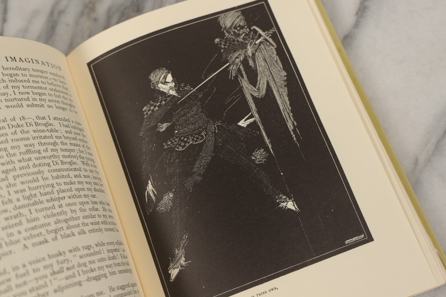 Lot 276 - "Tales Of Mystery And Imagination" By Edgar Allan Poe Illustrated By Harry Clarke, Vintage 1971 Edition, The Minerva Press, Publishers, London