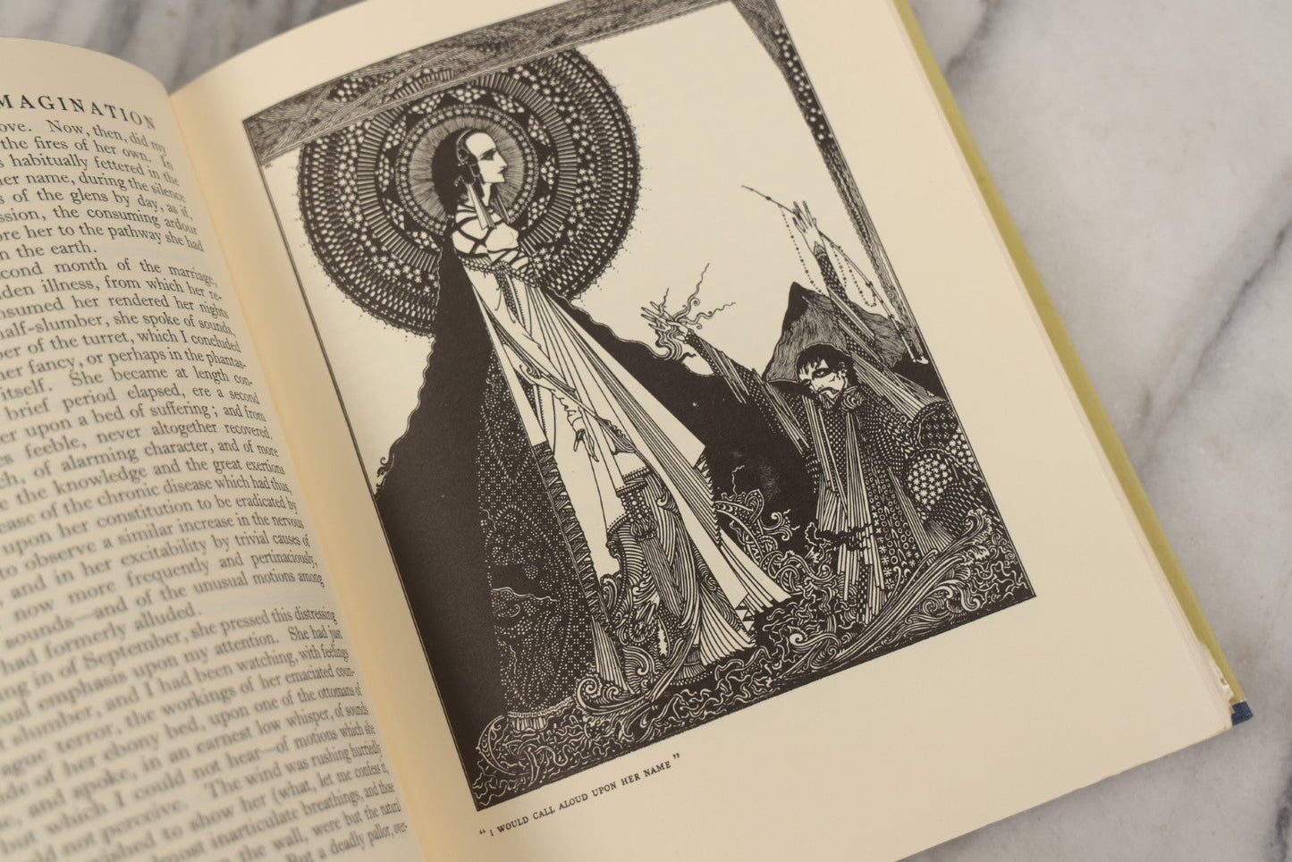 Lot 276 - "Tales Of Mystery And Imagination" By Edgar Allan Poe Illustrated By Harry Clarke, Vintage 1971 Edition, The Minerva Press, Publishers, London