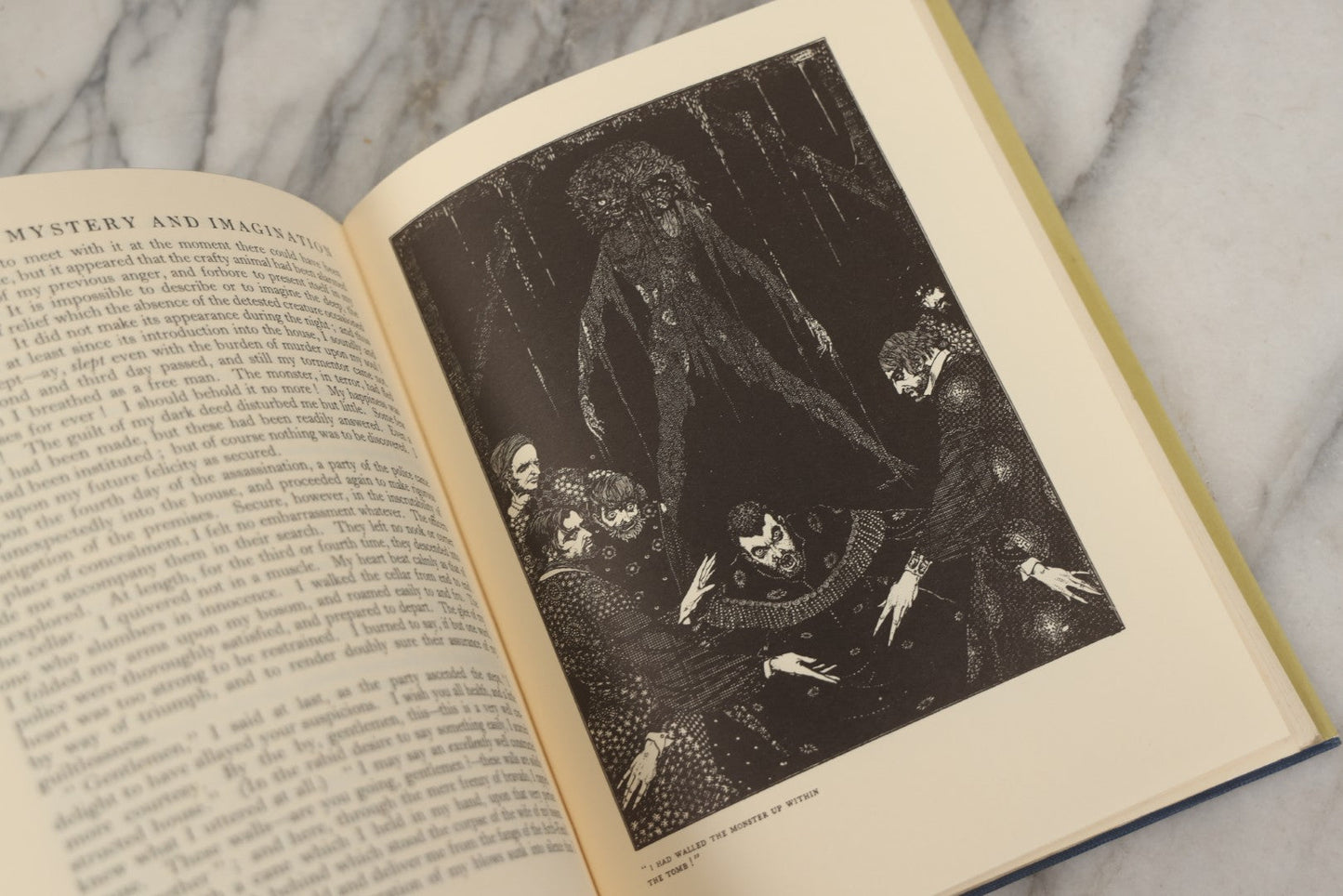Lot 276 - "Tales Of Mystery And Imagination" By Edgar Allan Poe Illustrated By Harry Clarke, Vintage 1971 Edition, The Minerva Press, Publishers, London
