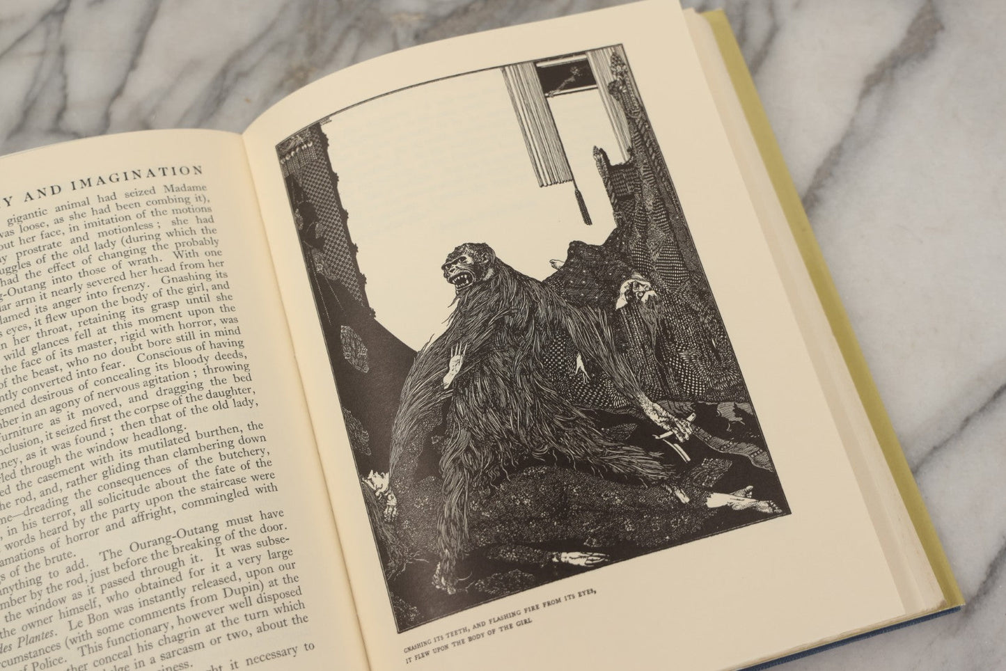 Lot 276 - "Tales Of Mystery And Imagination" By Edgar Allan Poe Illustrated By Harry Clarke, Vintage 1971 Edition, The Minerva Press, Publishers, London