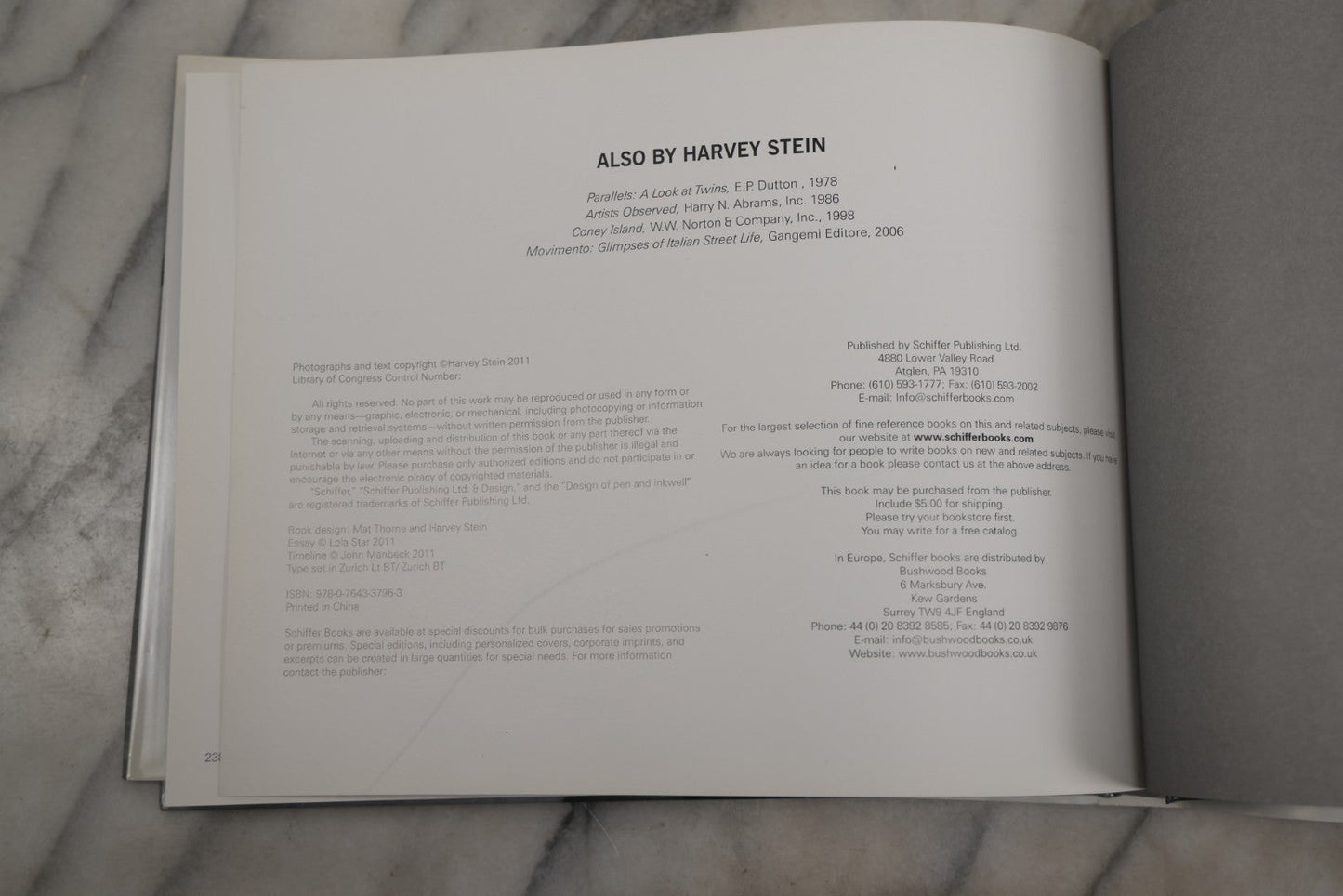 Lot 277 - "Coney Island; 40 Years" Modern Photography Coffee Table Book By Harvey Stein, Signed By The Photographer, Schiffer Books, Publishers, 2011