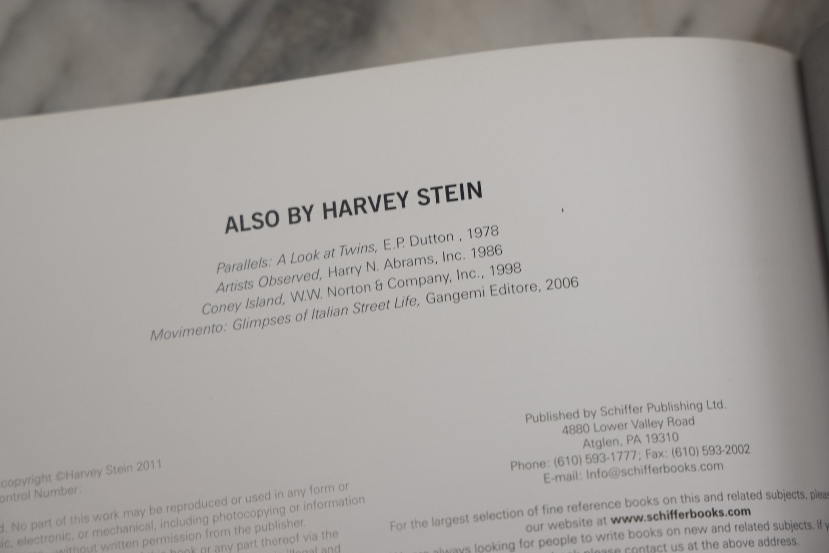 Lot 277 - "Coney Island; 40 Years" Modern Photography Coffee Table Book By Harvey Stein, Signed By The Photographer, Schiffer Books, Publishers, 2011