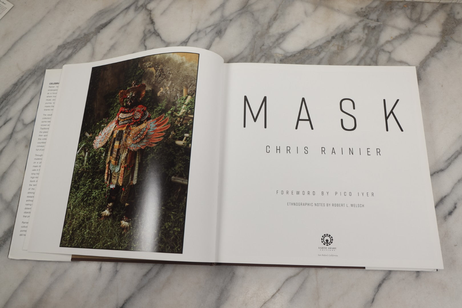 Lot 281 - "Mask" Modern Photography Book By Chris Rainier With Ethnographic Notes By Robert Welsch, Earth Aware Editions, Publishers, California, 2019