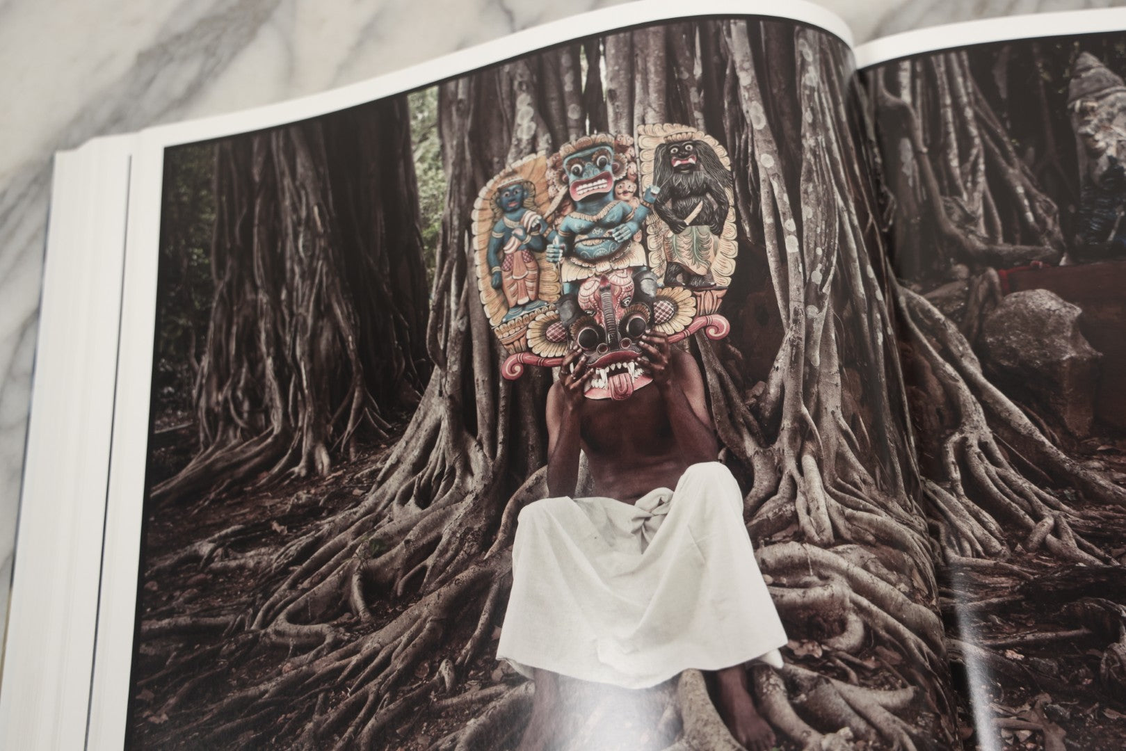 Lot 281 - "Mask" Modern Photography Book By Chris Rainier With Ethnographic Notes By Robert Welsch, Earth Aware Editions, Publishers, California, 2019