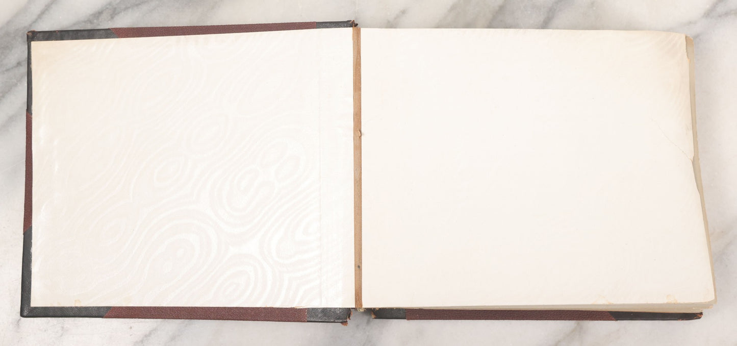 Lot 001 - Important Late 19th Century Photo Album Containing 44 Original Photographs Including Pre-Dreadnought Battleships From On Board & Shore, Washington D.C. From Atop The Washington Monument, Capitol Building, African American Men & Women, And More