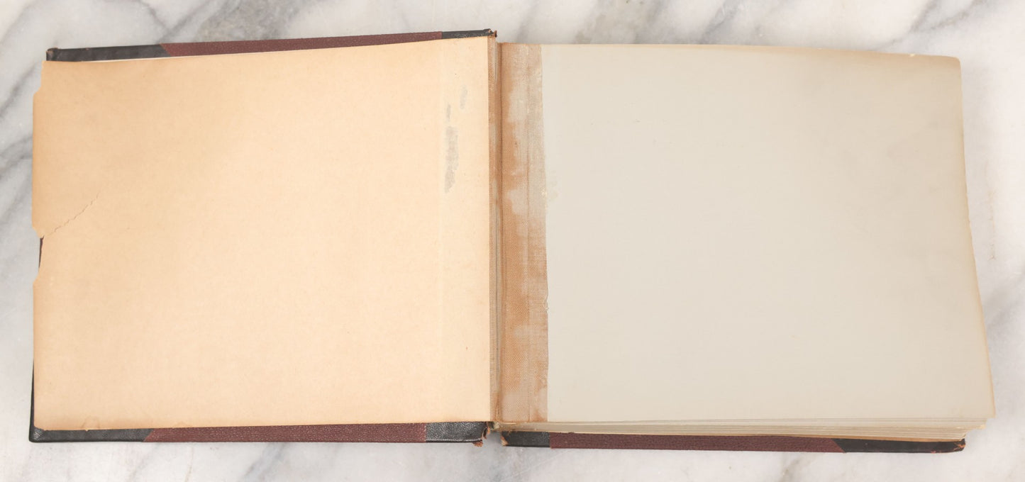 Lot 001 - Important Late 19th Century Photo Album Containing 44 Original Photographs Including Pre-Dreadnought Battleships From On Board & Shore, Washington D.C. From Atop The Washington Monument, Capitol Building, African American Men & Women, And More