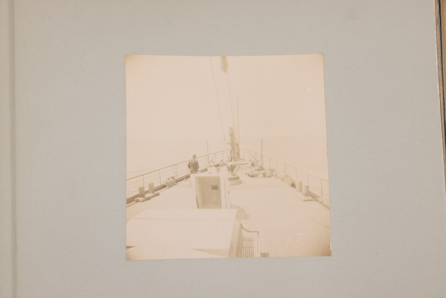 Lot 001 - Important Late 19th Century Photo Album Containing 44 Original Photographs Including Pre-Dreadnought Battleships From On Board & Shore, Washington D.C. From Atop The Washington Monument, Capitol Building, African American Men & Women, And More