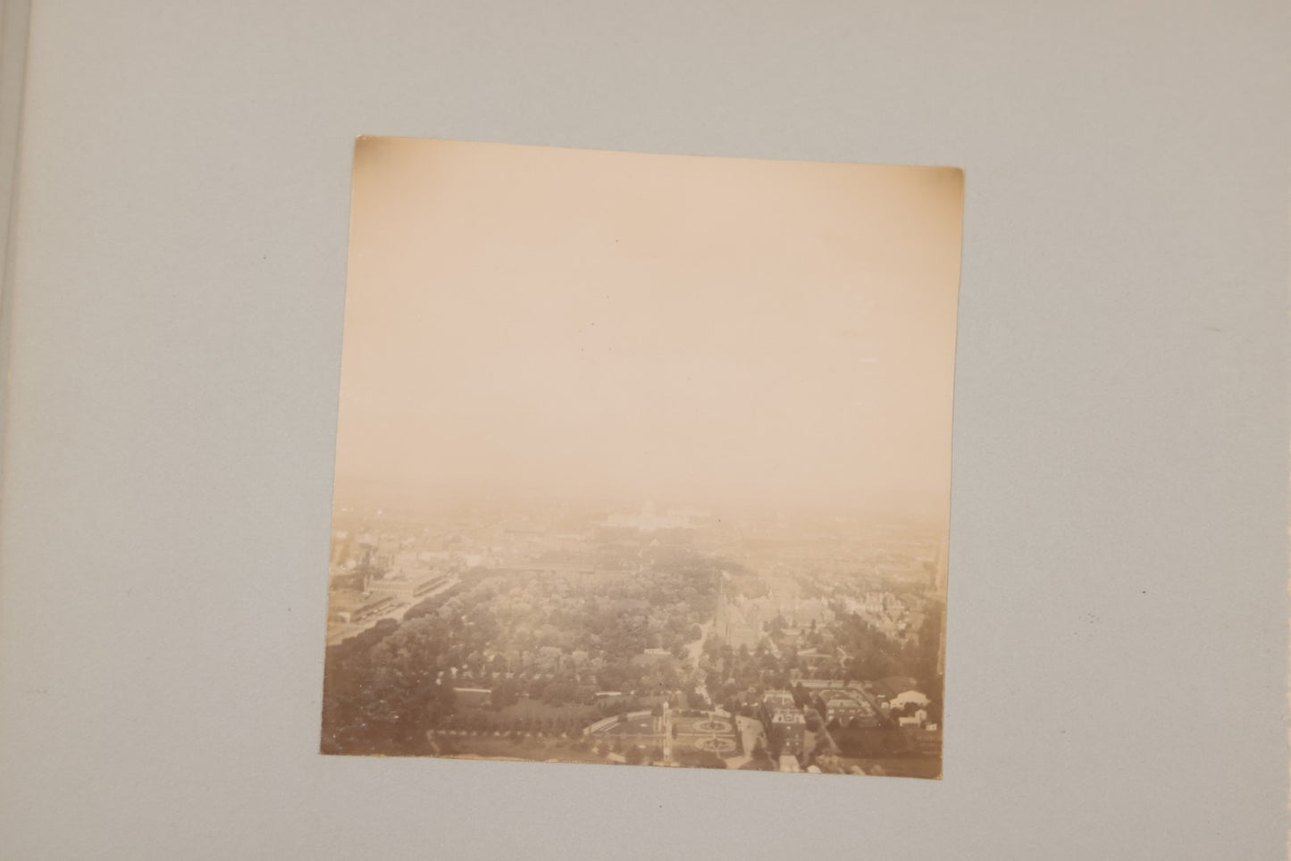 Lot 001 - Important Late 19th Century Photo Album Containing 44 Original Photographs Including Pre-Dreadnought Battleships From On Board & Shore, Washington D.C. From Atop The Washington Monument, Capitol Building, African American Men & Women, And More